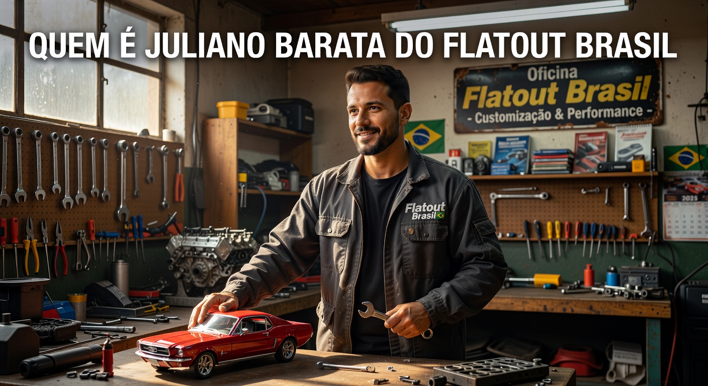 Quem é Juliano Barata do Flatout Brasil