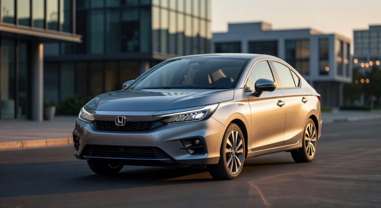 Honda City 2027 com design inspirado no Prelude em fotografia editorial automotiva