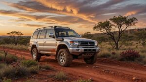 Novo Mitsubishi Pajero com plataforma baseada na Triton em terreno off-road brasileiro