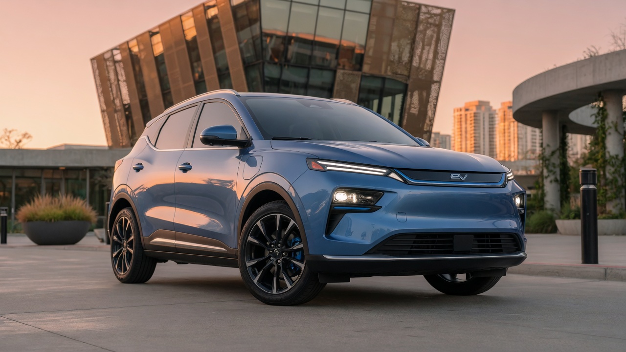BYD Atto 2 compact SUV showcased in urban environment with modern design and sleek lines