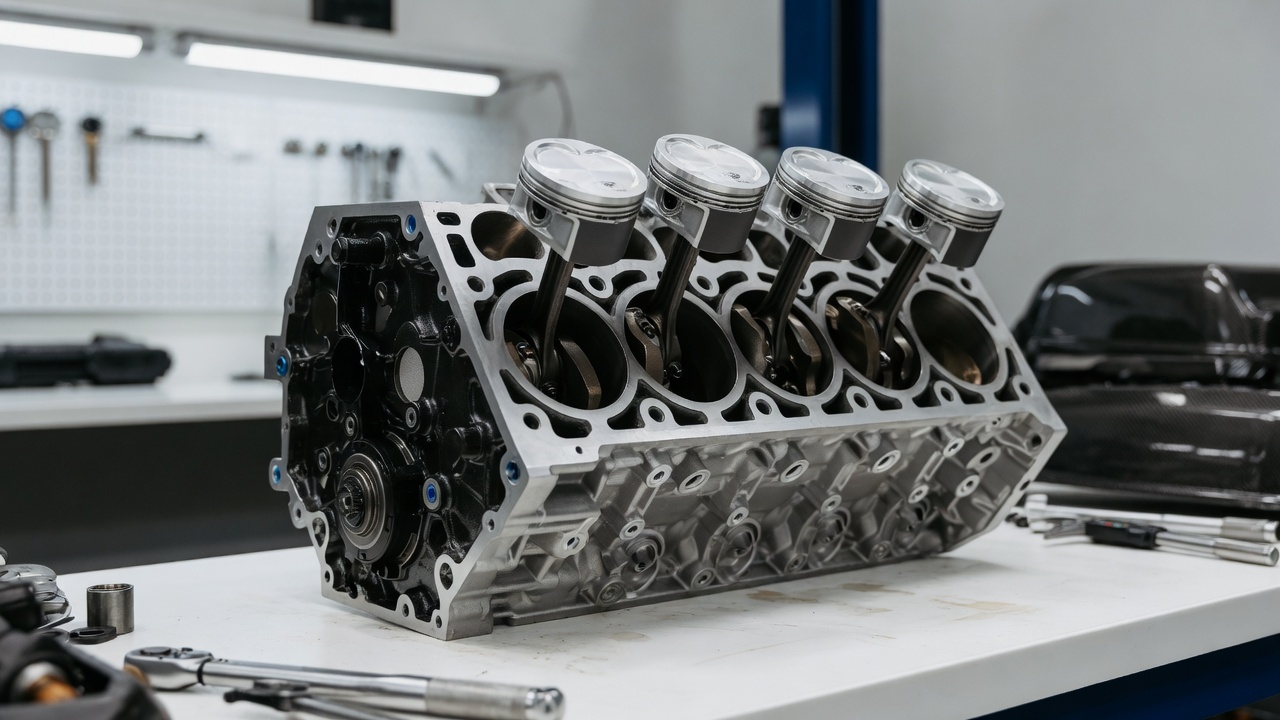 Inovador motor sem cabeçote desenvolvido por petroleira com design simplificado e custo reduzido