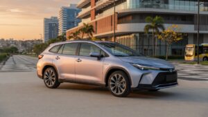 Dacia Striker - SUV perua moderno em prata com design eficiente e linhas aerodinâmicas